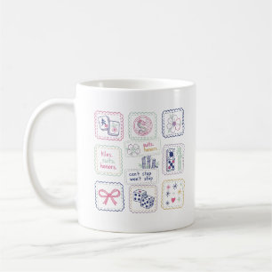 Mahjong Geïnspireerde Tegels & Geluksbrengers Coll Koffiemok