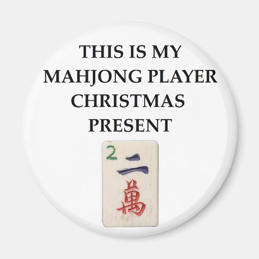 mahjong gift magneet (Voorkant)