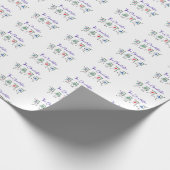 Mahjong Gift Wrap. Het thema van Charleston Cadeaupapier (Hoek)