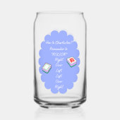 Mahjong glas voor vrienden (Voorkant)