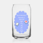 Mahjong glas voor vrienden (Achterkant)