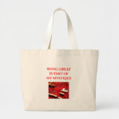 mahjong grote tote bag (Voorkant)