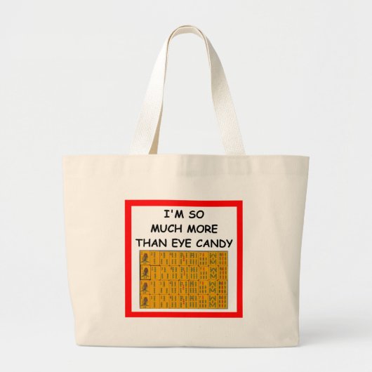 mahjong grote tote bag (Voorkant)