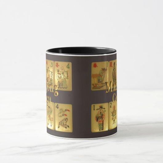 Mahjong guru mok (Midden)