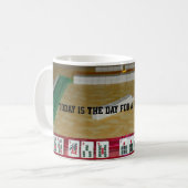 Mahjong Heavenly Hand Coffee Mug Koffiemok (Voorkant links)