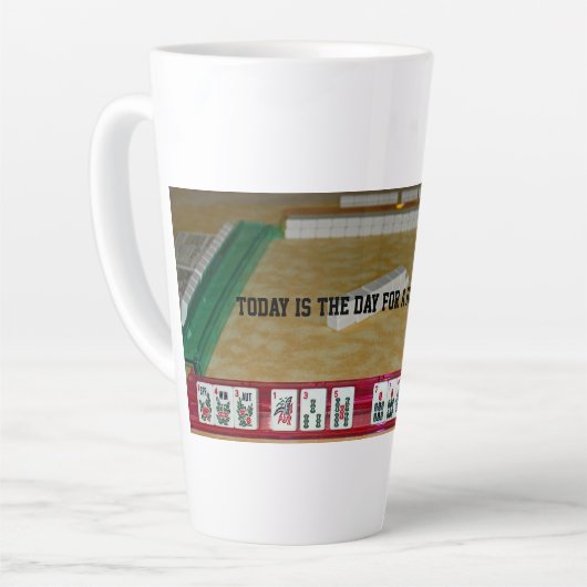 Mahjong Heavenly Hand Coffee Mug Latte Mok (Linkerhoek)