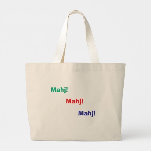 Mahjong Heavenly Hand Tote Bag (Achterkant)