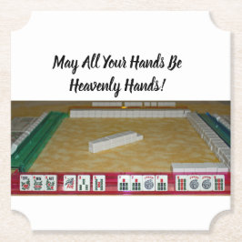 Mahjong Heavenly Hands Coaster Kartonnen Onderzetters