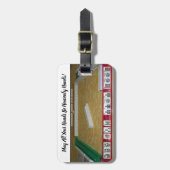 Mahjong Hemelse Hand Bagage Label (Voorkant verticaal)