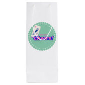 Mahjong Hostess Wijn Cadeautas (Achterkant)