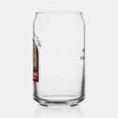 Mahjong in de Gap - Drinkglas Blikvorm Glas (Links)