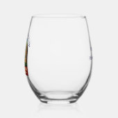 Mahjong in de Gap - Wijn Glas (Links)
