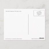 Mahjong in Hong Kong Briefkaart (Achterkant)