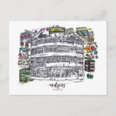 Mahjong in Hong Kong Briefkaart (Voorkant)