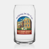 Mahjong in the Gap - Beverage Glass Blikvorm Glas (Voorkant)