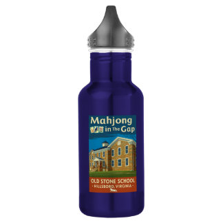 Mahjong in the Gap - Water Bottle 18oz Waterfles