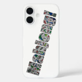 Mahjong IPhone 16 Case (Achterkant)