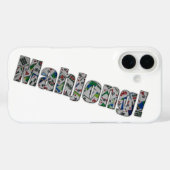 Mahjong IPhone 16 Case (Achterkant (horizontaal))