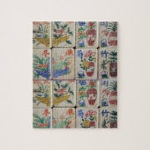 Mahjong Jigzaag Puzzle Legpuzzel (Verticaal)