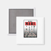 mahjong jokers logo magneet (Voorkant / Achterkant)