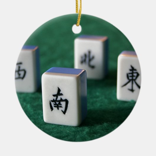Mahjong Keramisch Ornament (Voorkant)