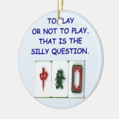 mahjong keramisch ornament (Links)