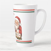 Mahjong Kerst Humor  Latte Mok (Rechts)
