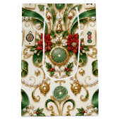 Mahjong Kerstmis Medium Cadeauzakje (Achterkant)