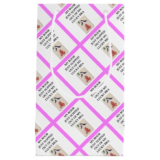 mahjong klein cadeauzakje (Voorkant)