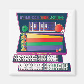 Mahjong koffer magneet (Voorkant)