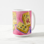 Mahjong Koffiemok (Voorkant rechts)