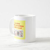 mahjong koffiemok (Voorkant links)