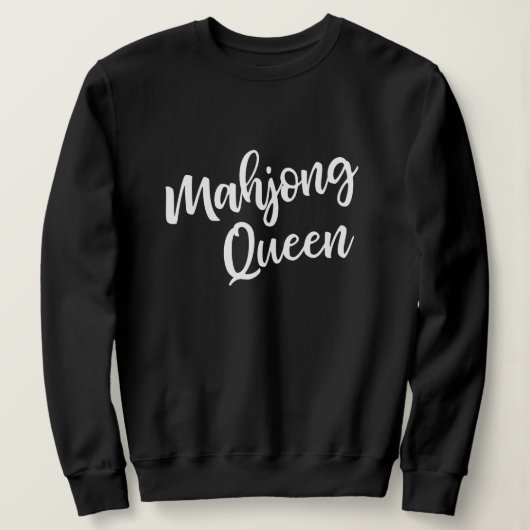 Mahjong Koningin Trui (Design voorkant)