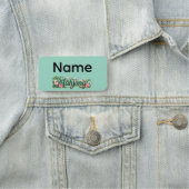 Mahjong Labels Naamplaatje (In situ)