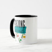 Mahjong Legend | Grappig Mahjong Mok (Voorkant links)