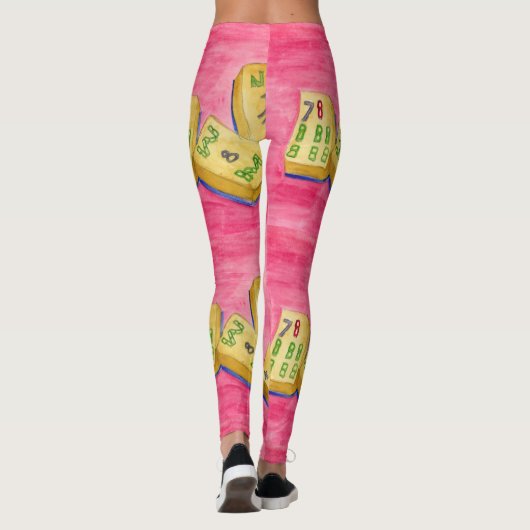 Mahjong Leggings (Achterkant)