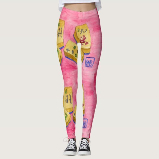 Mahjong Leggings (Voorkant)