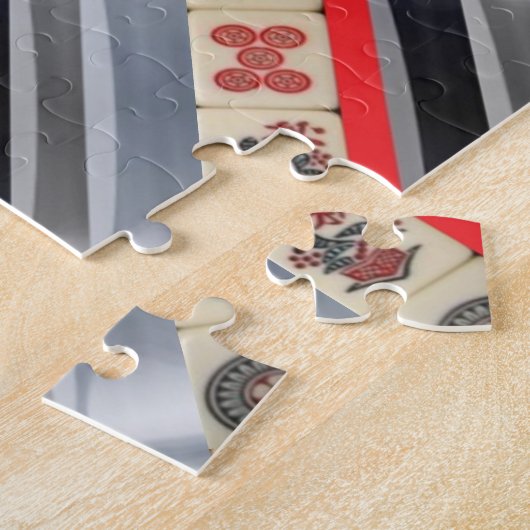 Mahjong Legpuzzel (Zijkant)