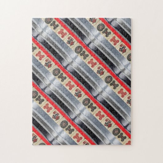 Mahjong Legpuzzel (Verticaal)