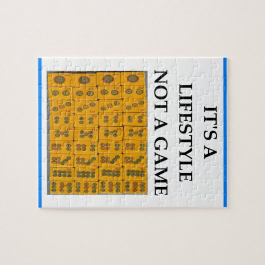 mahjong legpuzzel (Horizontaal)