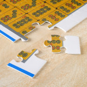 mahjong legpuzzel (Zijkant)