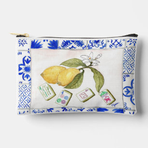 Mahjong Lemons Pouch Etui