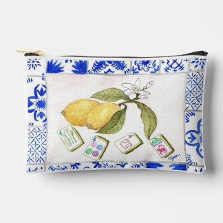 Mahjong Lemons Pouch Etui