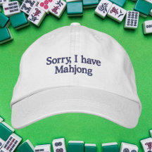 Mahjong-liefhebber / Sorry, ik heb Mahjong grappig