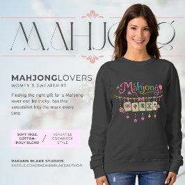 Mahjong-liefhebbers Dames Basic Trui