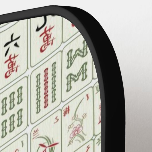 Mahjong liefhebbers Pickleball Paddle (Links Detail)