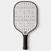 Mahjong liefhebbers Pickleball Paddle (Achterkant)