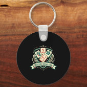 Mahjong Lover Chinese Game Night Funny Mahjong Soc Sleutelhanger (Voorkant)