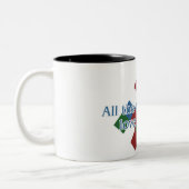 Mahjong Lover's mok met twee toonhoogten (Links)