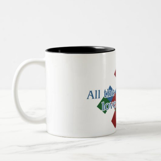 Mahjong Lover's mok met twee toonhoogten (Links)